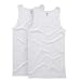 Fruit of the Loom Men's Rib Vest 2-Pack - White - Large