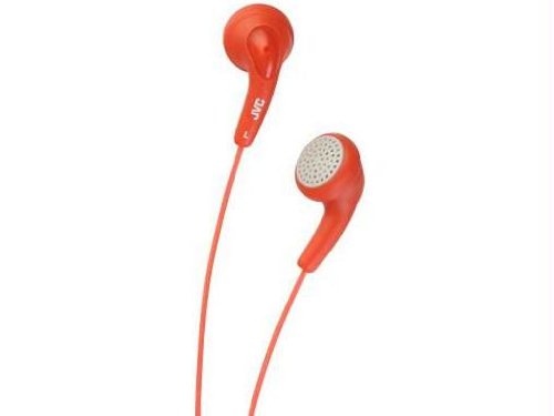 JVC HA-F140-R Gumy Earbuds (Raspberry Red)