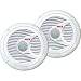 PYLE PLMR60W 150-Watt 6.5-Inch 2-Way Marine Speakers (White)