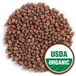 Radish Seed Whole, CERTIFIED ORGANIC, 1 lb. - Bulk