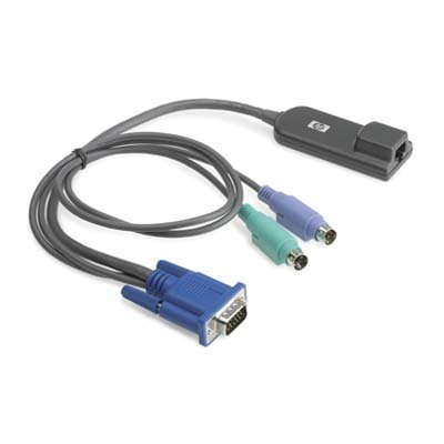 HEWLETT PACKARD Compaq Keyboard / Mouse / Video Adapter 6 Pin PS/2 HD-15 M RJ-45 F