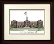 Western Illinois University Alumnus Alumnus 14x18 Mahogany Framed Collegiate Lithograph
