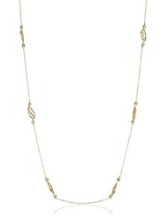 Katie Decker "Ivy" 18k Yellow Gold and Diamond Leaf Chain