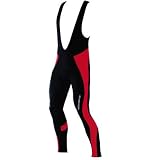 Giordana Race Tech Super Roubaix Bib Tights (Black/Red)