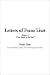 Book Letters of Franz Liszt