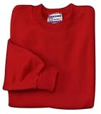 Hanes Ultimate Cotton - Crewneck Sweatshirt Red-M