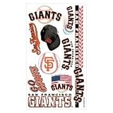 San Francisco Giants Temporary Tattoos Set (Set of 6 Sheets)