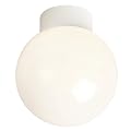 Glass Globe Bathroom Ceiling Light - HP012113