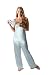 Del Rossa Classic Satin Pajamas Set, Cool Mint Medium (A0730MNTMD)