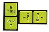 PERCENTAGE DOMINOES - B000FA6F2C