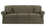 London Queen Sleeper Sofa in Willow Olive