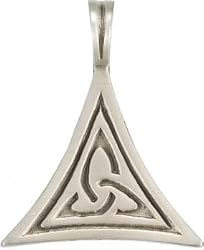 BICO AUSTRALIA JEWELRY (E40) CELTIC TRINITY - AMULET OF PROTECTION - Comes with a Generic 18 inch (to 20in) Adjustable 4mm Black Rubber Necklace.