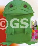 FROG - WASTEBASKET STORAGE GARBAGE CAN- WATERPROOF