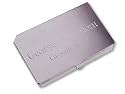 Silver Plated Business Card Case - Free Engraving