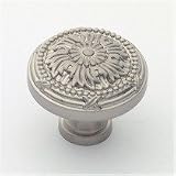 St. Georges 1402SN 1-1/2 Knob Satin Nickel