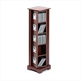 Spinning Display Photo Frame Cd Media Storage Tower