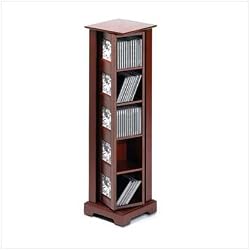 Spinning Photo Frame CD Tower