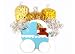 New Arrival - Baby Boy Gift Basket - Basic - Gourmet Popcorn Creation by America's Favorite Gourmet Popcorn Company - Cornzapoppin