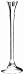 Nachtmann Brilliance 16-1/4-Inch Clear Crystal Candleholder