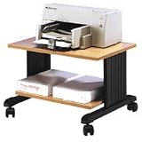 Printer Stand,2-Level,23-5/8x20x15-3/8,Gray