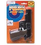 Kids Toy Police .45 Cap Gun Pistol 6.75 inch (1 Dozen)