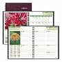 At-A-Glance G701-14 Floral weekly/monthly fashion planner, 8-1/4 x 10, burgundy