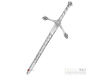 Celtic Art Sterling Silver Kilt Pin (KP037)