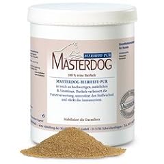 MASTERDOG Bierhefe Pur - 1 kg Granulat - Einzelfutter f�r Hunde
