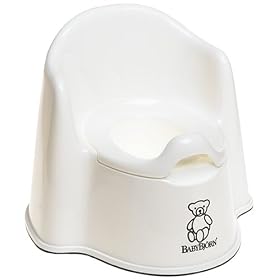 Click here to buy BabyBj�rn Potty Chair - White by Baby Bjorn.