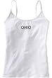 OHIO - State-series - White Women's / Girls Camisole (Girlie / Babydoll)