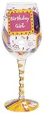 Lolita Love My Wine Birthday Girl Wine Glass