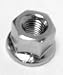 SBS Flanged Axle Nut 3/8 x 26T