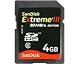 Sandisk SDSDX3-004G-E31 4GB Extreme III SD Card 30MB/s (RETAIL PACKAGE)