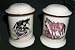 Montana Silversmith COWBOY horse SALT AND PEPPER SHAKER