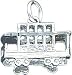 Sterling Silver Trolley Charm
