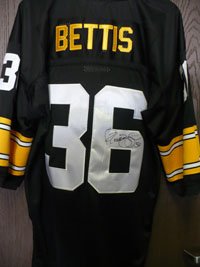 Signed Bettis, Jerome (Pittsburgh Steelers) Authentic Mitchell & Ness 1996 Jersey