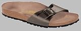 Birkenstock Slipper ''Madrid'' in gold-braun aus Birko-Flor in Größe 39.0 mit schmalem Fussbett Artikel-Nr. 040403