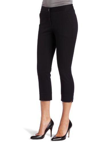 Karen Kane Womens Side Slit Capri Pant