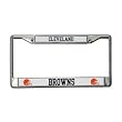 Cleveland Browns NFL Chrome License Plate Frame