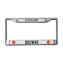 Cleveland Browns NFL Chrome License Plate Frame