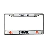 Cleveland Browns NFL Chrome License Plate Frame
