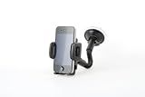 GSI Super Quality In Car Windshield - Dashboard Mount For Apple iPhone 4, iPods And Mobile Phones - 360° Rotating Dock, Suction Cup Stand, Flexible Goose Neck Holder - Perfect Fit - Great For Travel Or Home Use