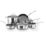 Farberware Millennium Nonstick 10-Piece Set, Stainless