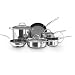 Farberware Millennium Nonstick 10-Piece Set, Stainless