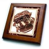 Hot Fudge Sundae Cake - 8x8 Framed Tile Hot Fudge Sundae Cake - 8x8 Framed Tile