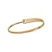 Ed Levin Gold Latch Bangle Bracelet