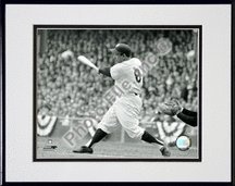 Photo File New York Yankees Yogi Berra 8 X 10 Framed Hitting Photograph