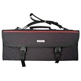Avant Garde Knife Case, 17 Pockets, Black