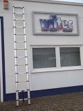 Teleskopleiter aus Aluminium 3.8m