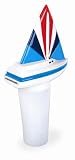 Swimline Sailboat Floating Chemical Feeder 1 Blue, Red White